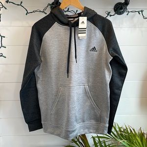 Adidas gray hoodie, medium, NWT